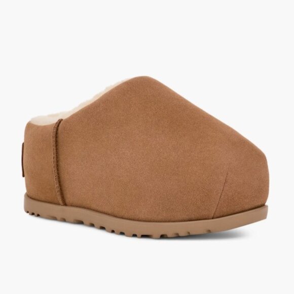 UGG Pumped Slide Slipper Chestnut New with Box 7 - Picture 1 of 16